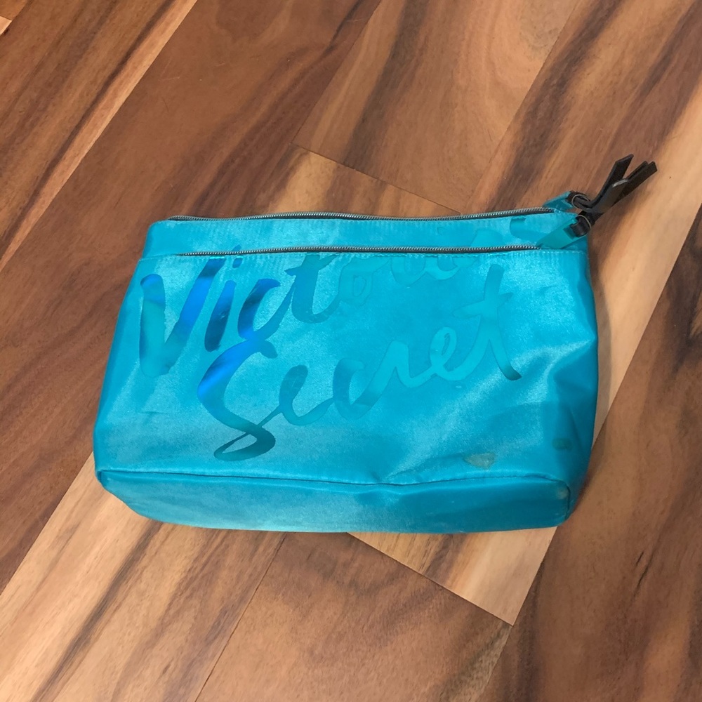 Victoria’s Secret Teal Cosmetic Bag